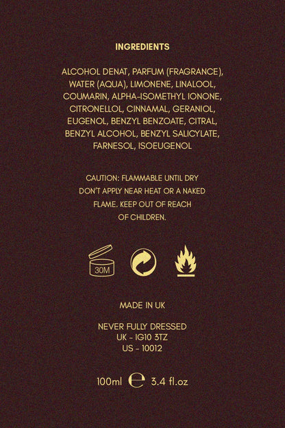 Never Fully Dressed NFD Eau de Parfum 001 10ml