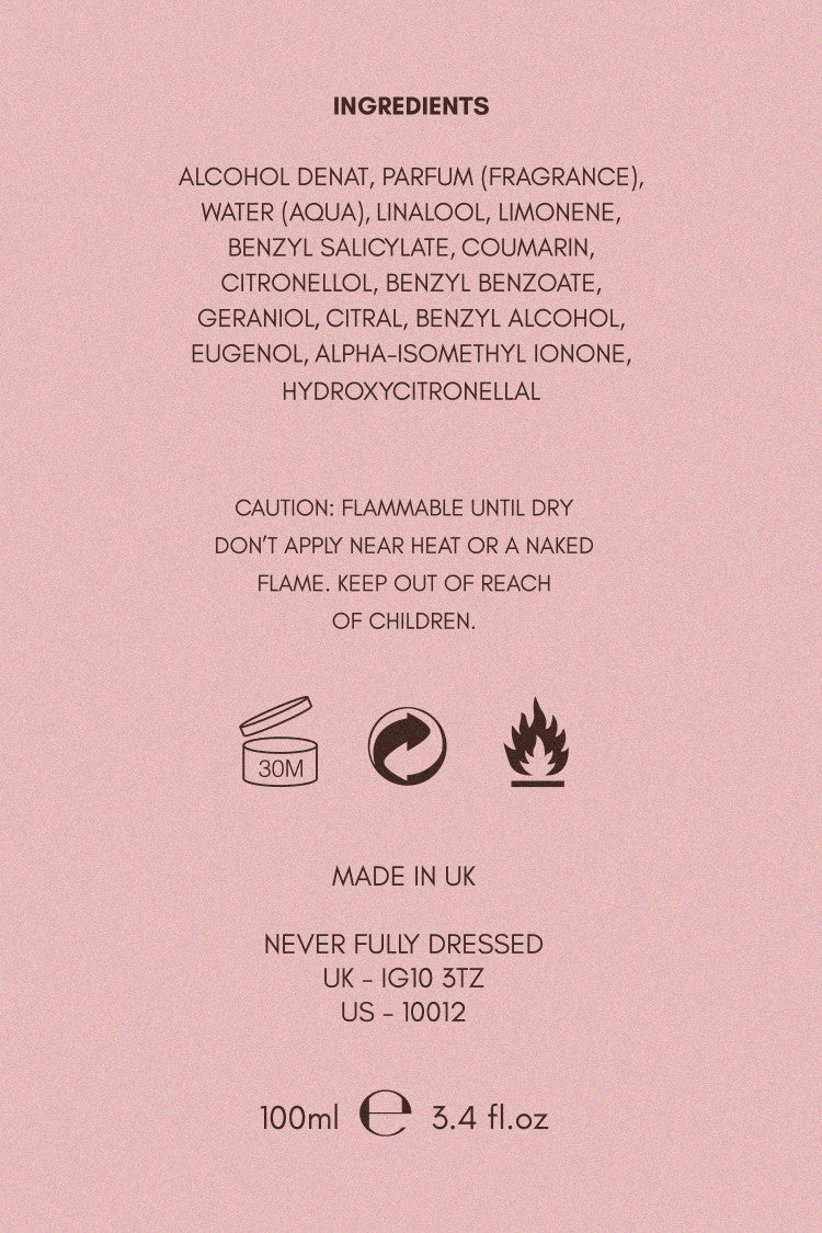 Never Fully Dressed NFD Eau De Parfum 002 10ml