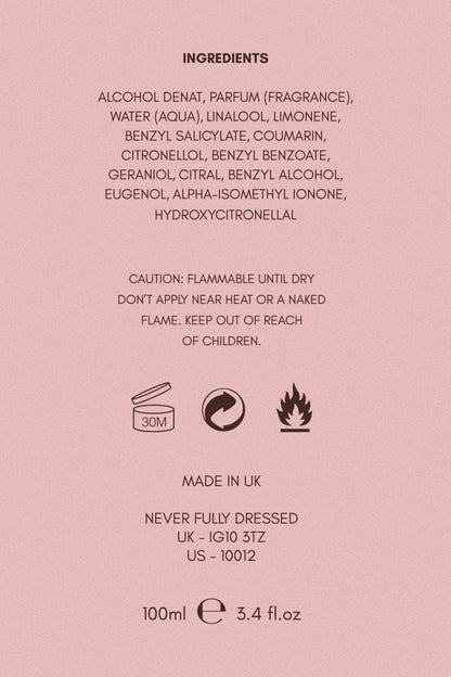 Never Fully Dressed NFD Eau De Parfum 002 10ml